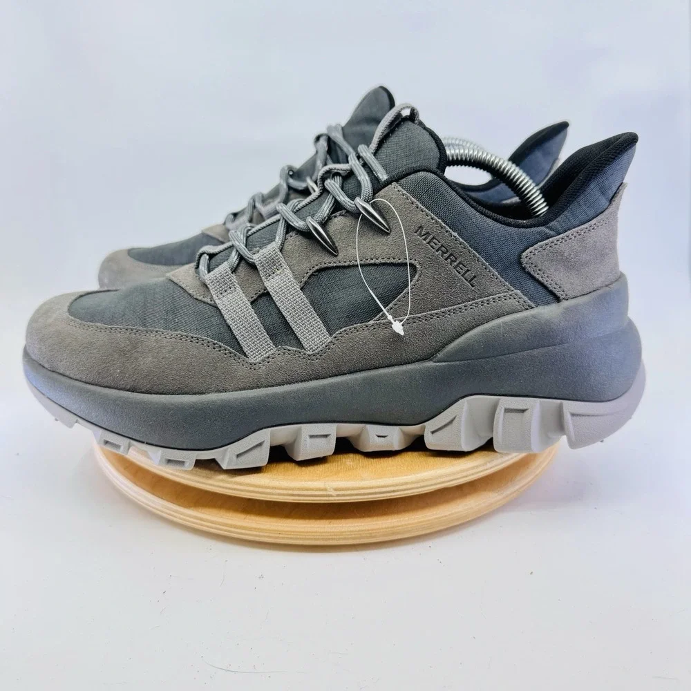 Merrell ATB Polar Low‎ Waterproof Men's 9 Gray Winter Hiking Shoes NEW